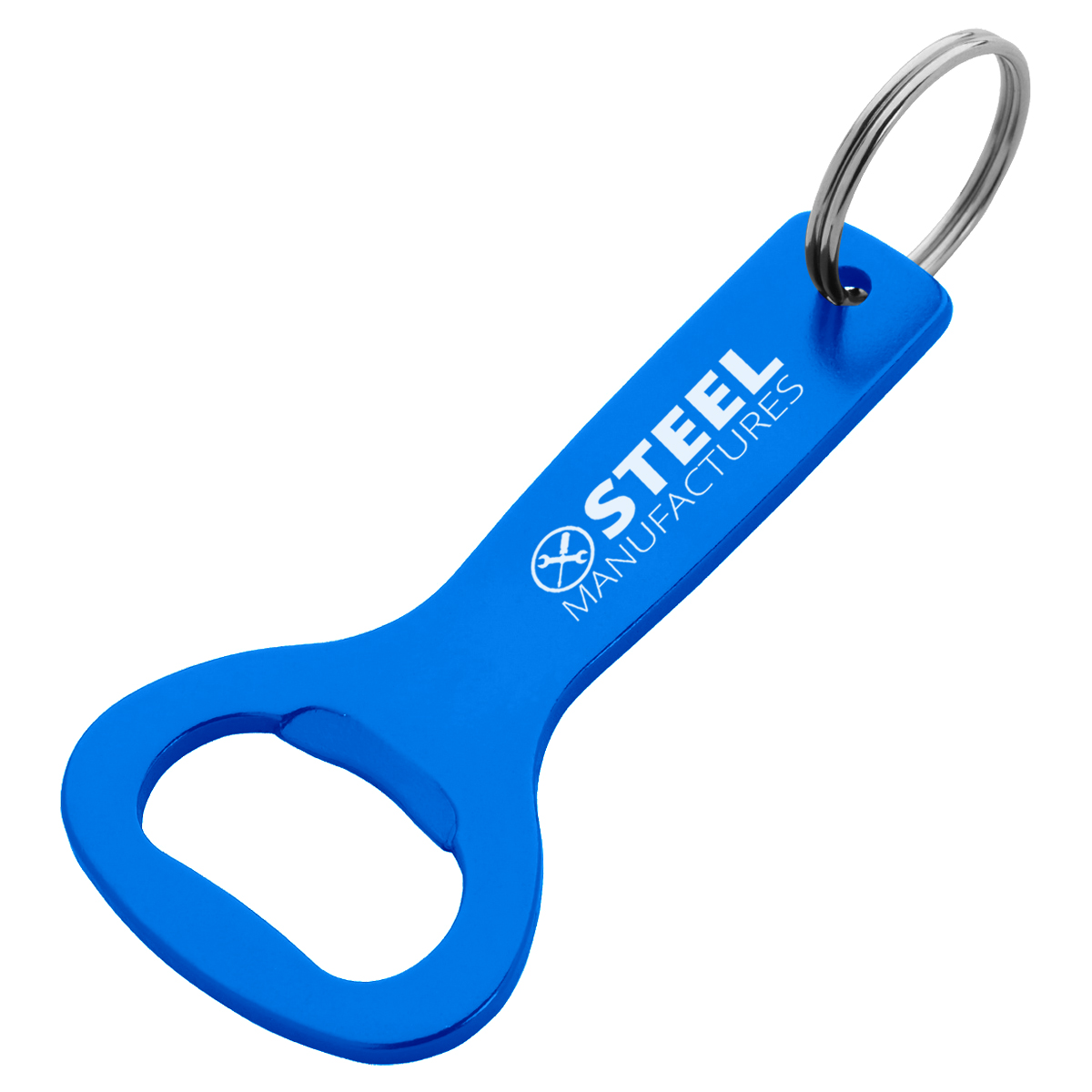 Volvo CE Excavator Bottle Opener Keychain – Silver Zinc Alloy, Construction Gift