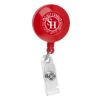 Picture of \"Bellefontaine Vl\" 30” Cord Round Retractable Badge Reel And Badge Holder With Rotating Alligator Clip Attachment