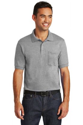 Picture of Port & Company® Core Blend Jersey Knit Pocket Polo