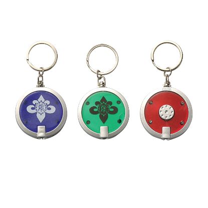 Picture of Round LED Light Keyring / KeyChain
