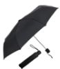 Folding  Black Umbrella with Logo