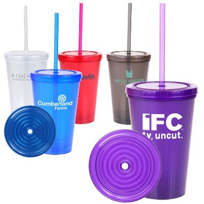 16 OZ. DOUBLE-WALL PROMOTIONAL TUMBLER Main