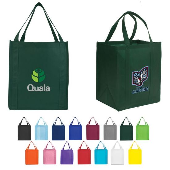 Picture of Saturn Jumbo Non-woven Grocery Tote 