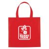Red Non-Woven Mini Brochure Promotional  Tote Bag