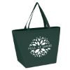 Forest Green Non-Woven Budget Shopper Tote Bag