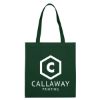 Forest Green Non-Woven Economy Tote Bag