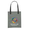 Gray Non-Woven Turnabout Brochure Tote
