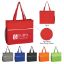 Wave Design Non-Woven Tote Bag
