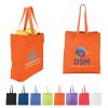 Heat Sealed Non-Woven Value Tote With Gusset