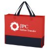 Red Black Non-Woven Raven Prism Promotional Tote 