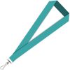 Teal  1/2 Inch Polyester Lanyards