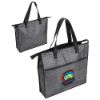 Concourse Heathered Promotional Tote - Gray
