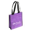 Peak Promotional Tote Bag with Pocket - Purple