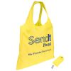 Spring Sling Folding Reusable Promotional Tote Bag - Yellow