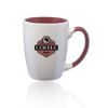 12 oz. Java Two-Tone Personalized Promotional Coffee Mugs - Maroon