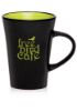 10 oz. Matte Finish Tazo Personalized Promotional Mugs - Green