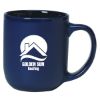 17 Oz. Majestic Promotional Mug - Matte Cobalt Blue