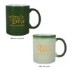 11 Oz. Color Changing Promotional Mug - Forest Green