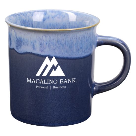 16 Oz. Navajo Promotional Mug - Blue