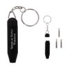Mini Tool promotional Keychain Kit - Black