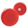5 Ft. Round Customized Tape Measure - Red
