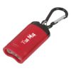 Promotional Quick Release Magnetic Flashlight With Carabiner - Red