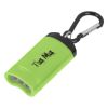 Promotional Quick Release Magnetic Flashlight With Carabiner - Lime Green