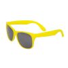 Single-Tone Matte Sunglasses -Yellow