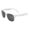 Single-Tone Matte Sunglasses -White