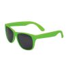 Single-Tone Matte Sunglasses -Lime Green