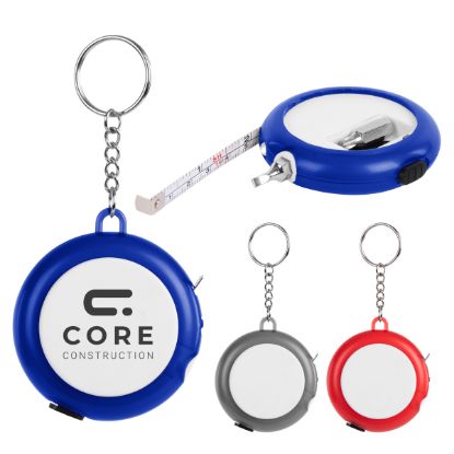 Promotional Multi-Tool Tape Measure With Light