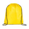 Cinch Up Promotional Drawstring Nylon Backpack -Yellow