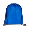Cinch Up Promotional Drawstring Nylon Backpack - Reflex Blue