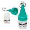 Promotional Floating Buoy Waterproof Container with Key Ring - Green