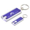 Promotional Simple Touch LED Key Chain - Blue
