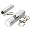 Promotional Bright Shine LED Key Chain - Silver
