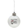 Frosted Light-Up Shatter Resistant Ornament