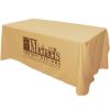 Flat 4-sided Table Cover - fits 6 foot standard table: Poly-Cotton