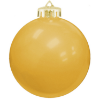 3¼" Usa-Made Round Glossy Shatterproof Ornament