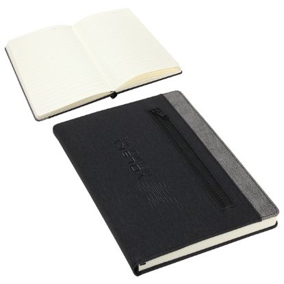 Promotional and Custom Zip-It Pocketed Journal