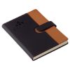 Promotional and Custom Chic Journal with Magnetic Closure - Black Brown