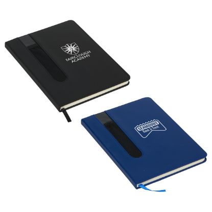 Promotional and Custom Soft-Cover Journal with Elastic Pen Holder