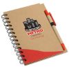 Promotional and Custom Recycle Write Notebook & Pen - Red