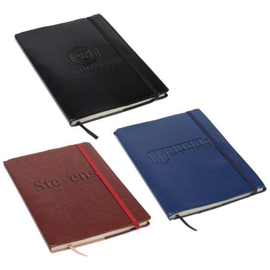 Promotional and Custom Conclave Refillable Leatherette Journal