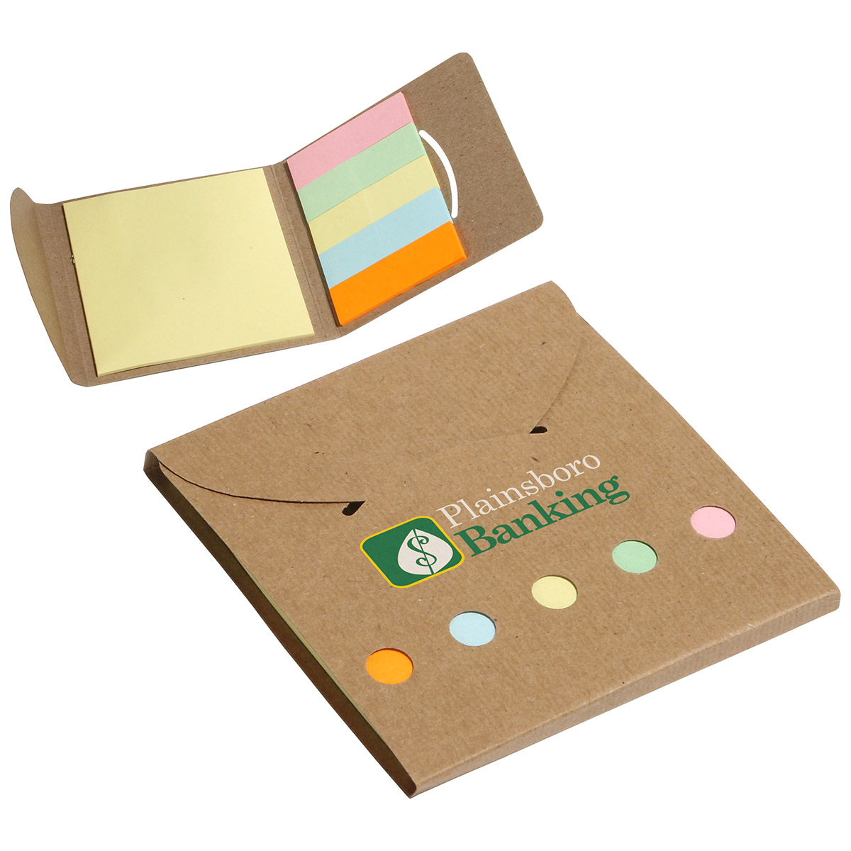 Customized Products. Promotional and Custom Square Deal Sticky Note Wallet