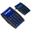 Promotional and Custom Grip & Flip Calculator with Textured Grip - Blue