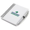 Promotional and Custom Hardcover Notebook & Pen Set - Clear