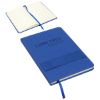 Promotional and Custom Council Textured Journal with Phone + Pen Holder - Blue