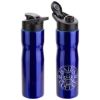 Promotional and Custom Crescent 25 oz Stainless Steel Bottle - Blue