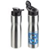 Promotional and Custom Crescent 25 oz Stainless Steel Bottle - Silver